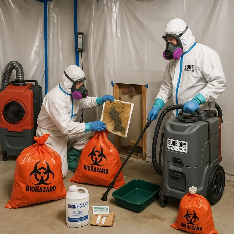 Contaminated Water Handling Protocols process in Fenton, MO