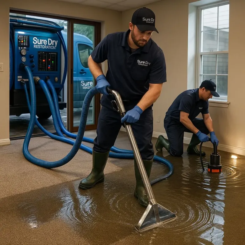 Water Extraction and Removal process in Fenton, MO